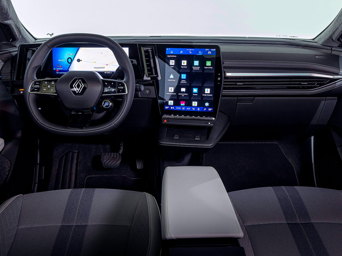 Interior del Renault Scénic E-Tech