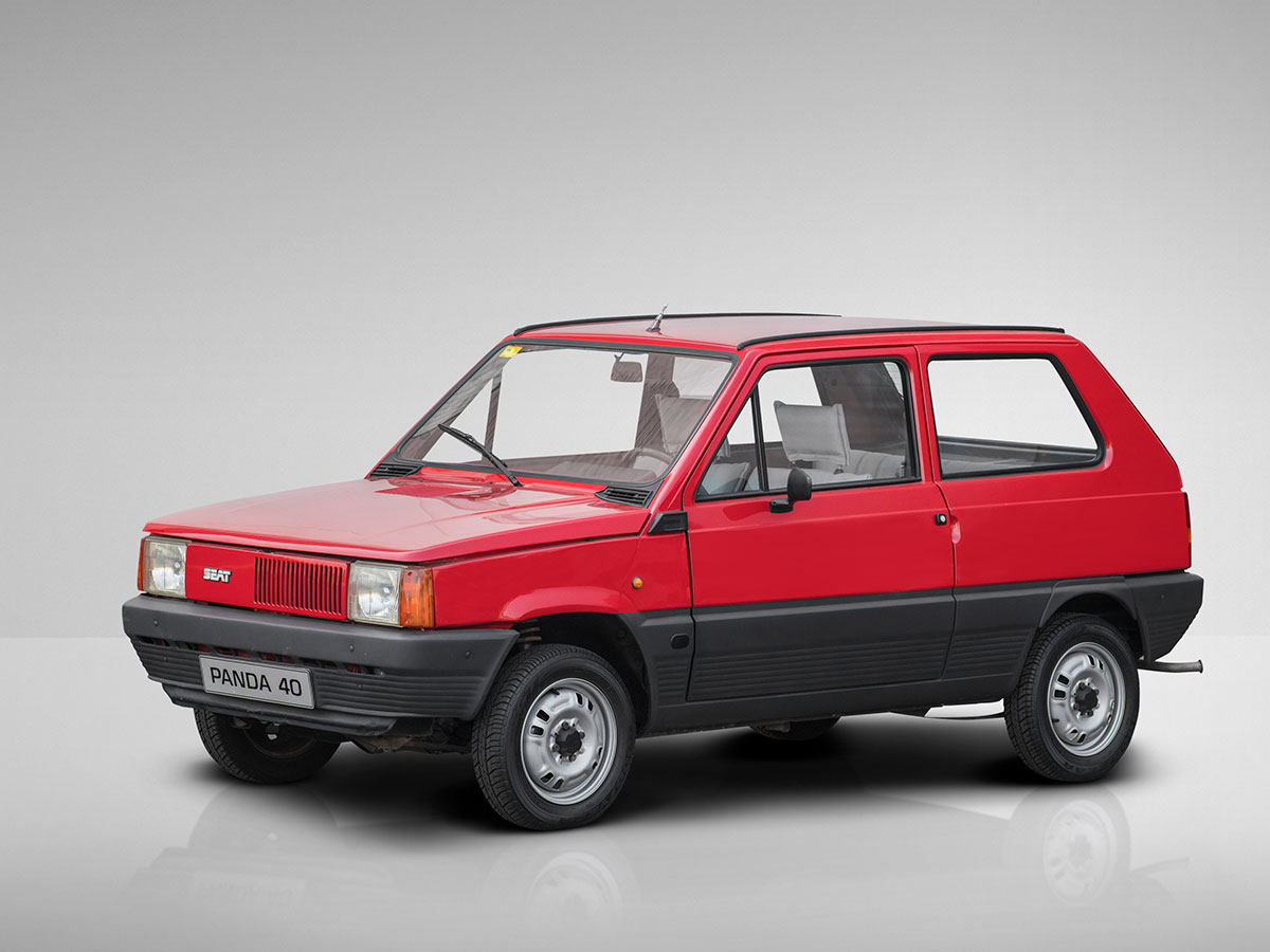 SEAT Panda rojo