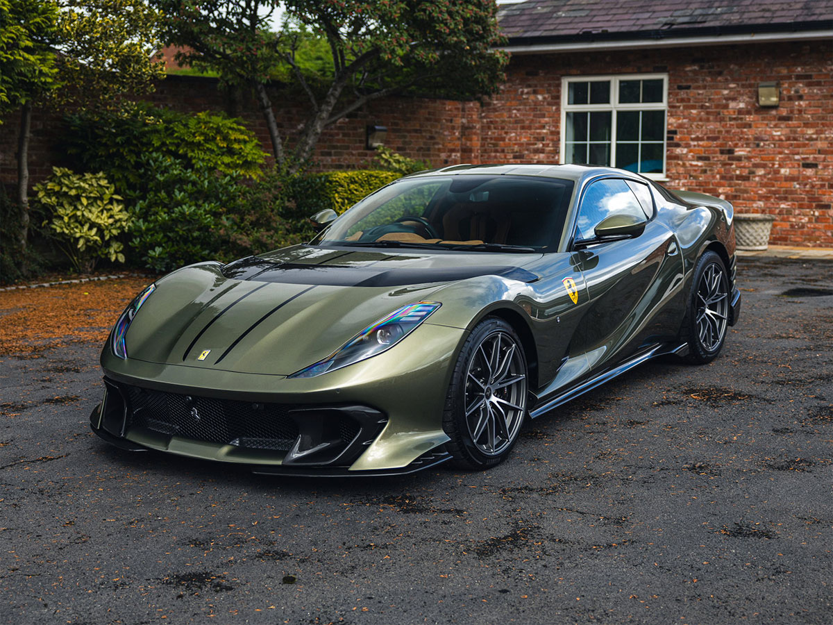 Los coches de Jannik Sinner Ferrari 812 Competizione