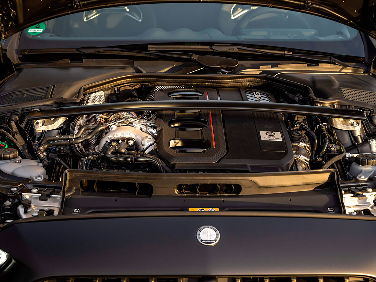 Motor del nuevo Mercedes C 63