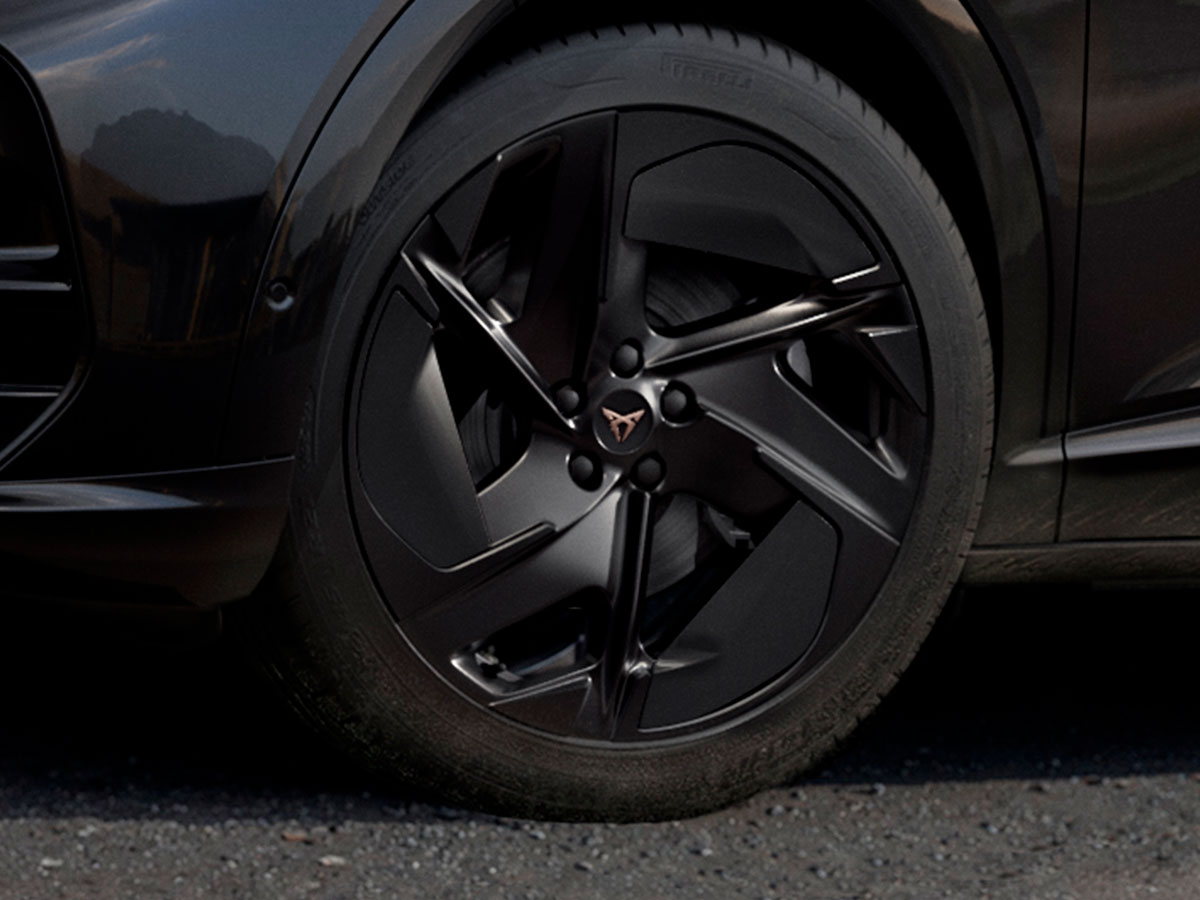 Detalle rueda Nuevo Cupra Tavascan 2026