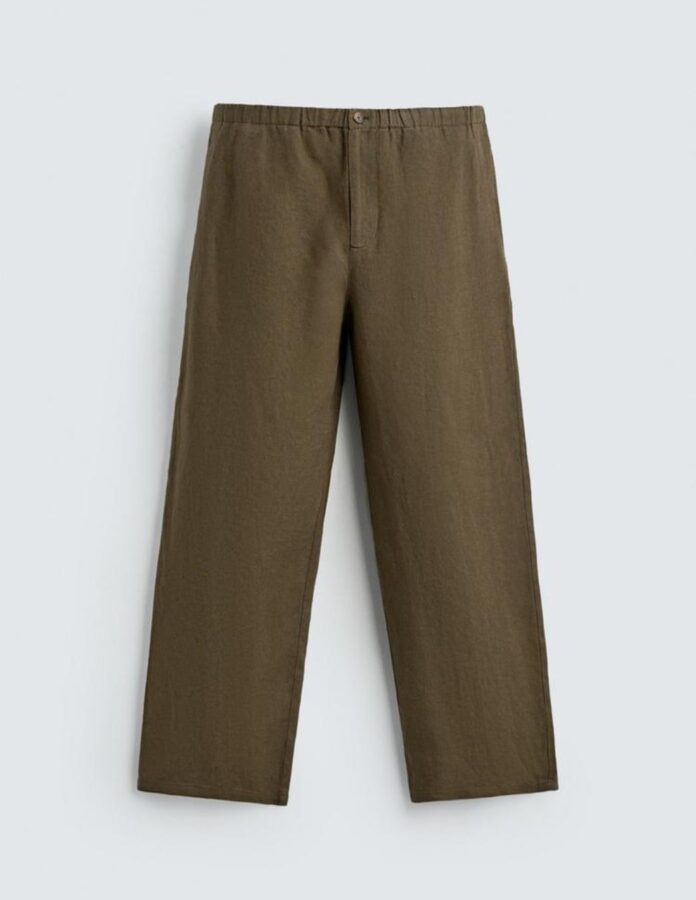 pantalón verde Zara verano 2026