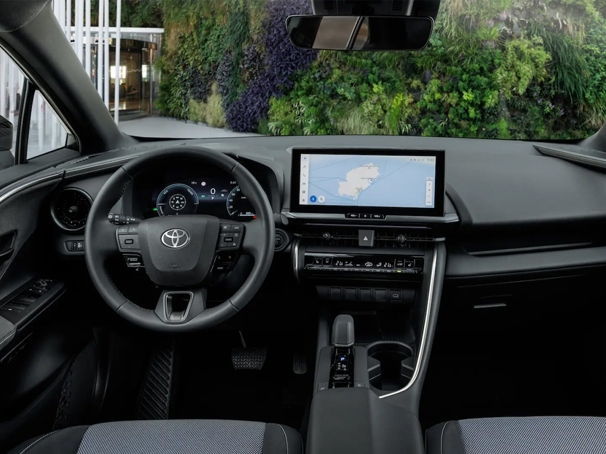 interior del Toyota C-HR