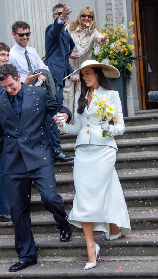 Boda Callum Turner y Dua Lipa