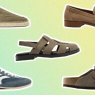 Calzado de hombre verano 2026: de las cangrejeras de Dior al mocasín de Louis Vuitton, estos son los 8 modelos que van a arrasar collage que muestra calzado de hombre verano 2026