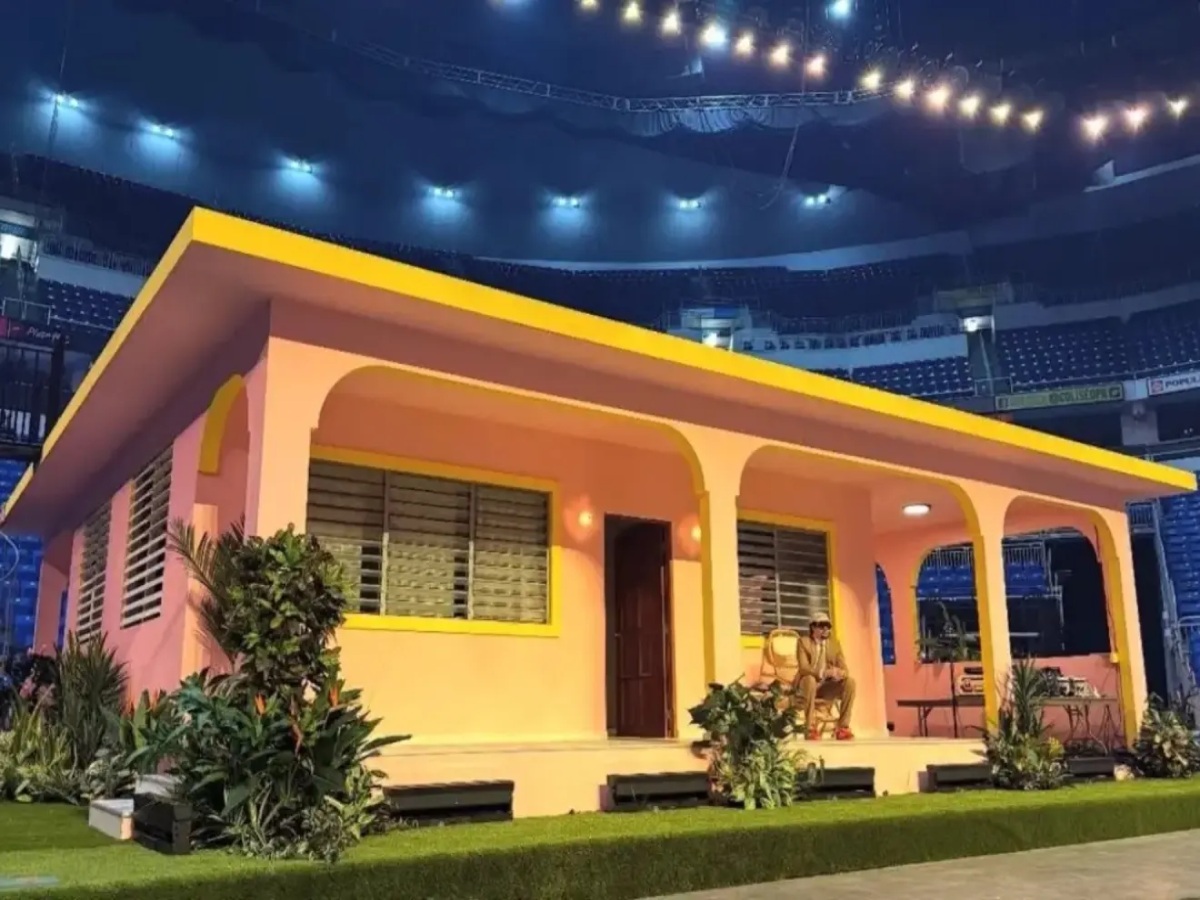 La Casita de los conciertos de la gira de Bad Bunny
