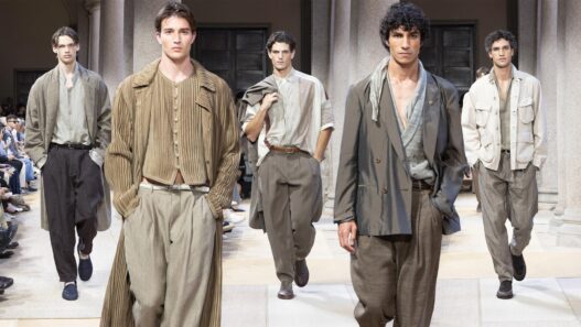 desfile Giorgio Armani hombre primavera verano 2027 mejores looks portada