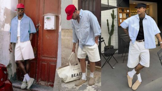 look tendencia hombre bermudas camiseta y camisa verano 2026
