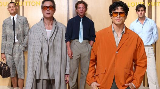 mejores looks masculinos desfile Louis Vuitton primavera verano 2027