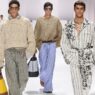 modelos desfilando con pantalones pijama desfile Dolce & Gabbana primavera/verano 2026