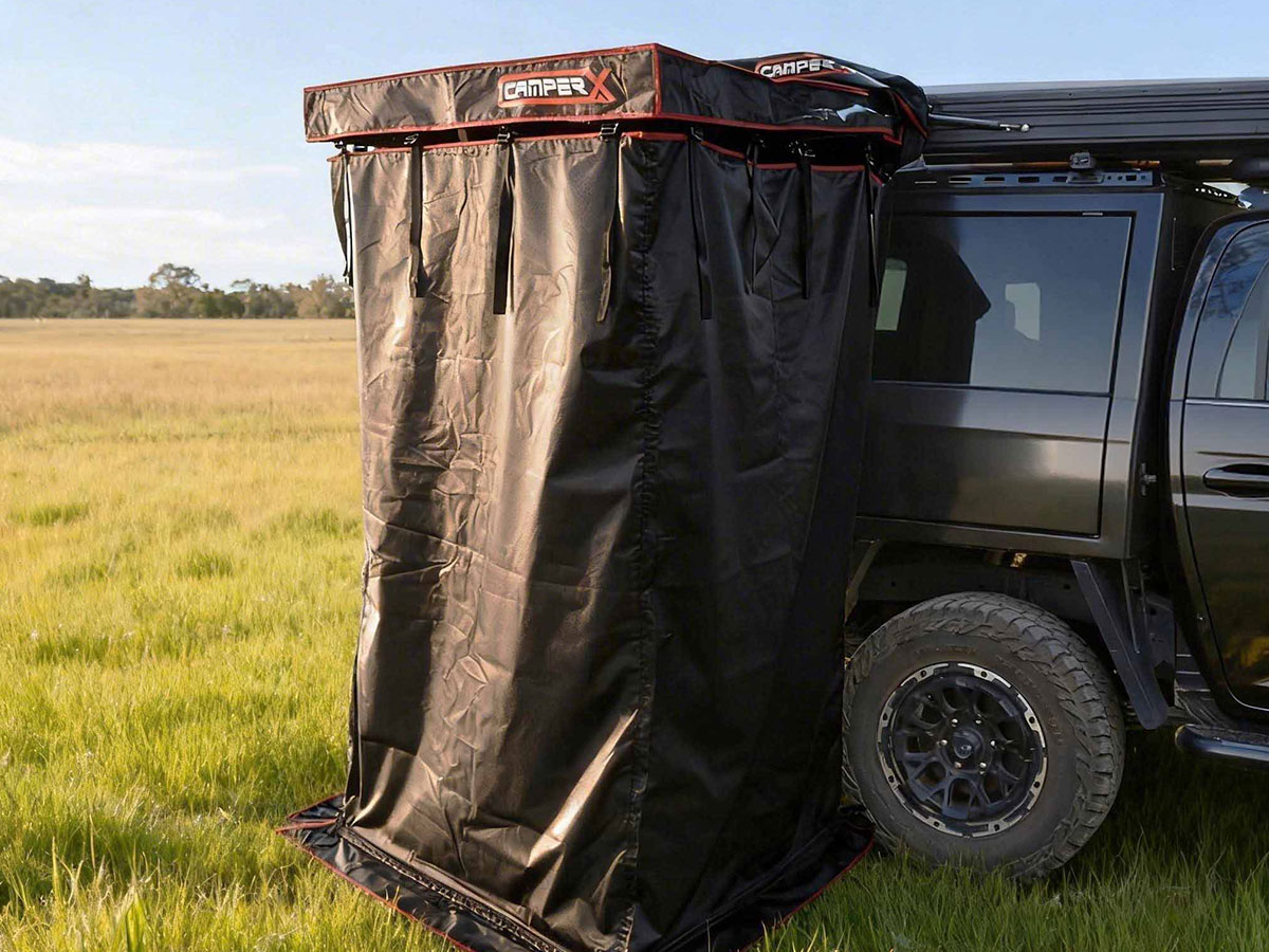 carpa de ducha para camper