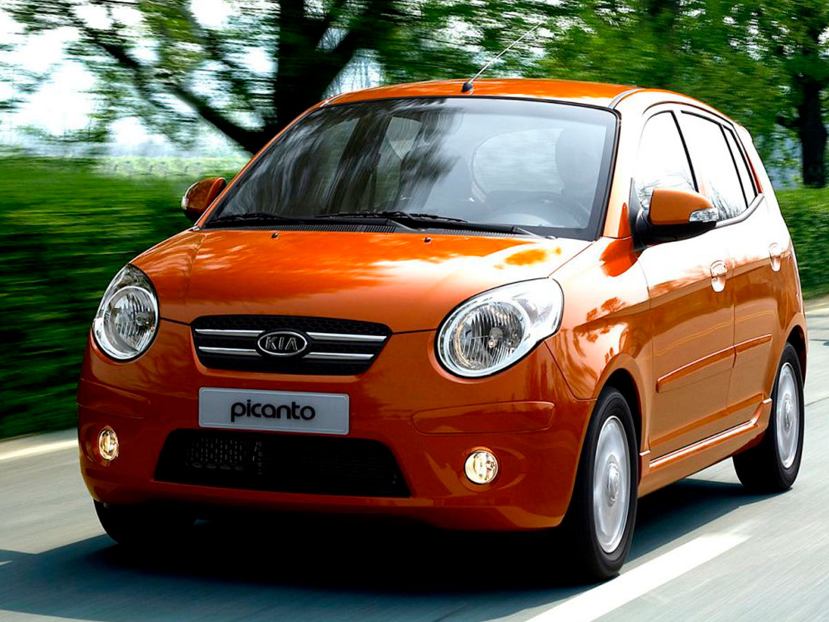 Kia Picanto naranja
