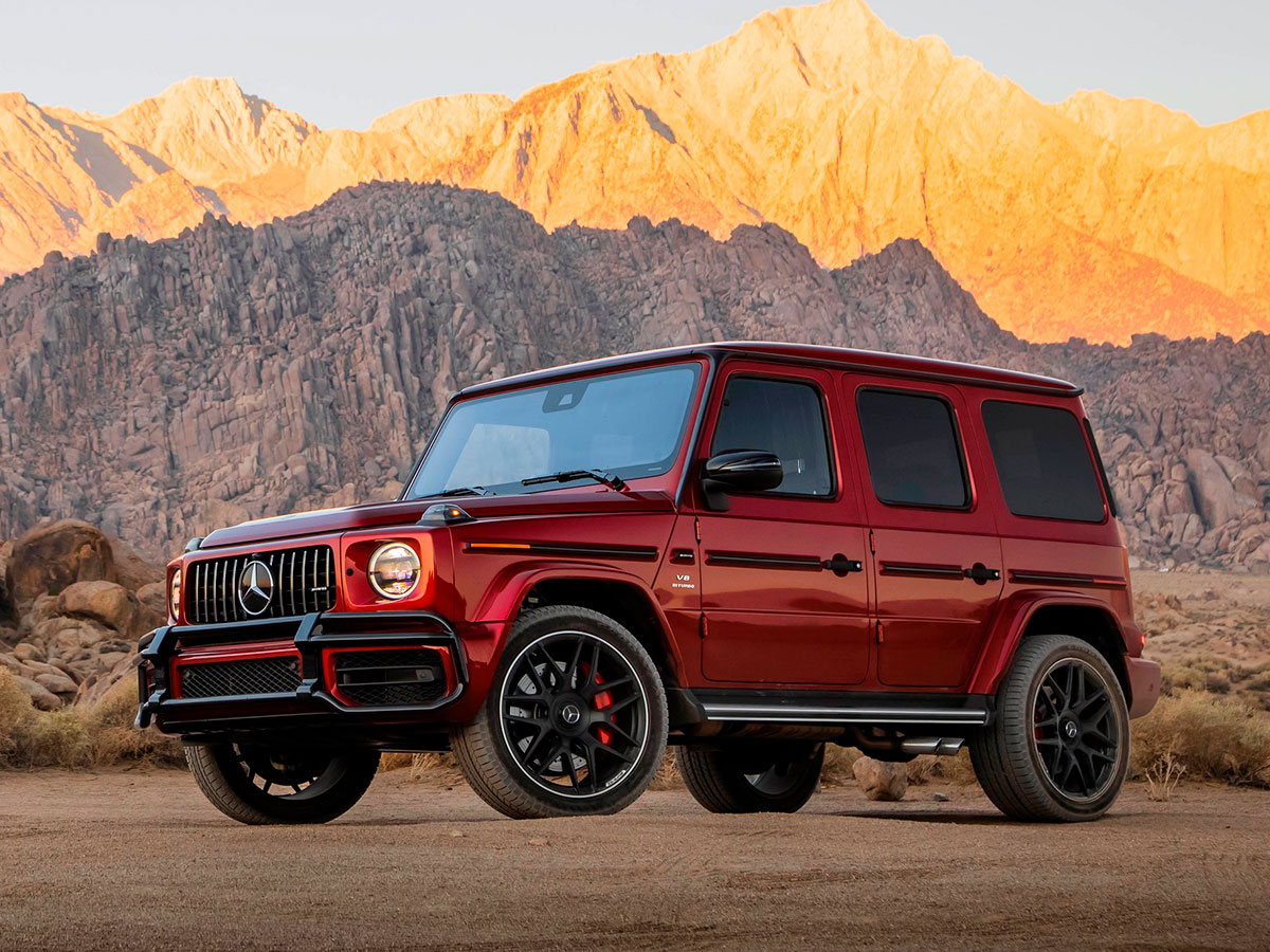 Mercedes-AMG G63 rojo