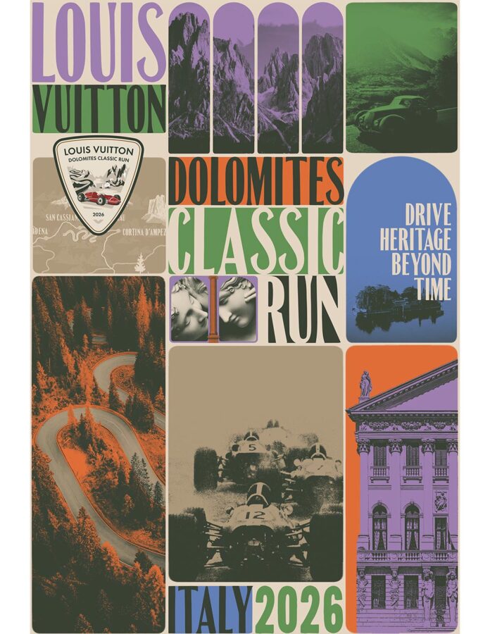 Cartel LOUIS VUITTON DOLOMITES CLASSIC RUN 2026