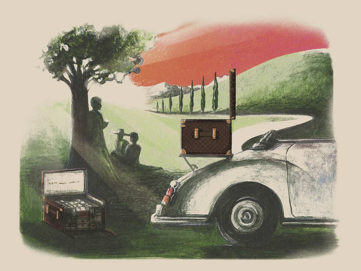 LOUIS VUITTON DOLOMITES CLASSIC RUN 2026_PICNIC TRUNK