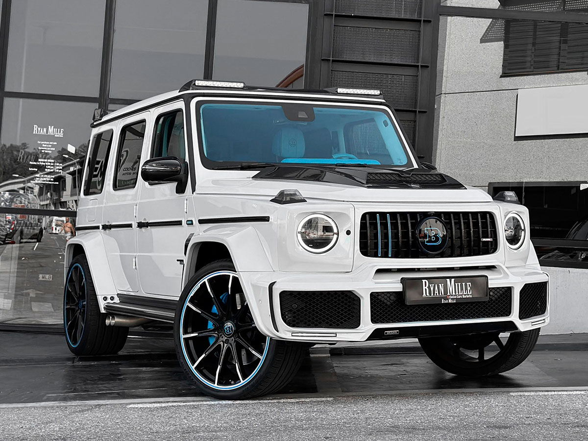 Mercedes Clase G Brabus blanco