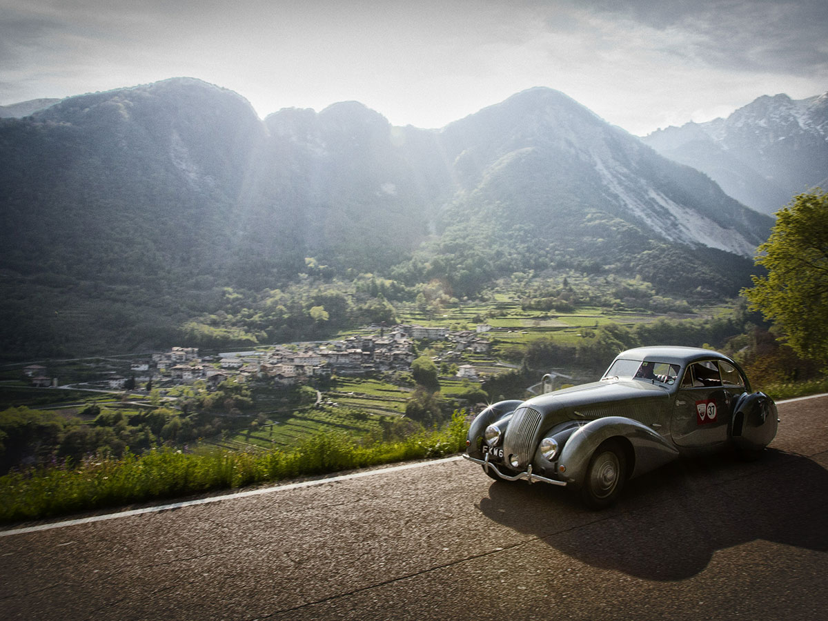 LV Classic Serenissima Run 2012, Bentley 4.25 Litre (1938)