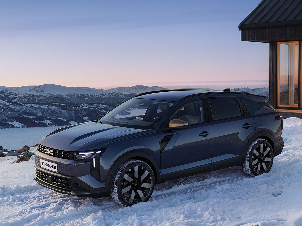 Dacia Striker 2026 en la nieve