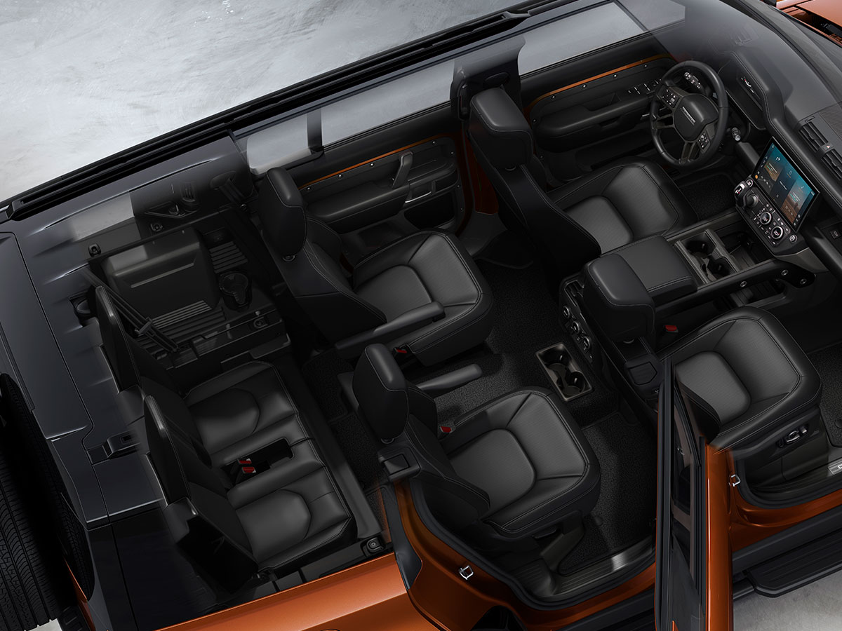 Interior Land Rover Defender 110 2027