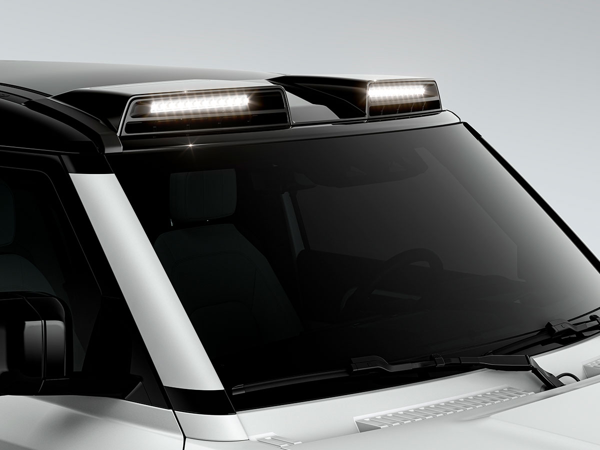 Land Rover Rover Defender 2027 detalle frontal