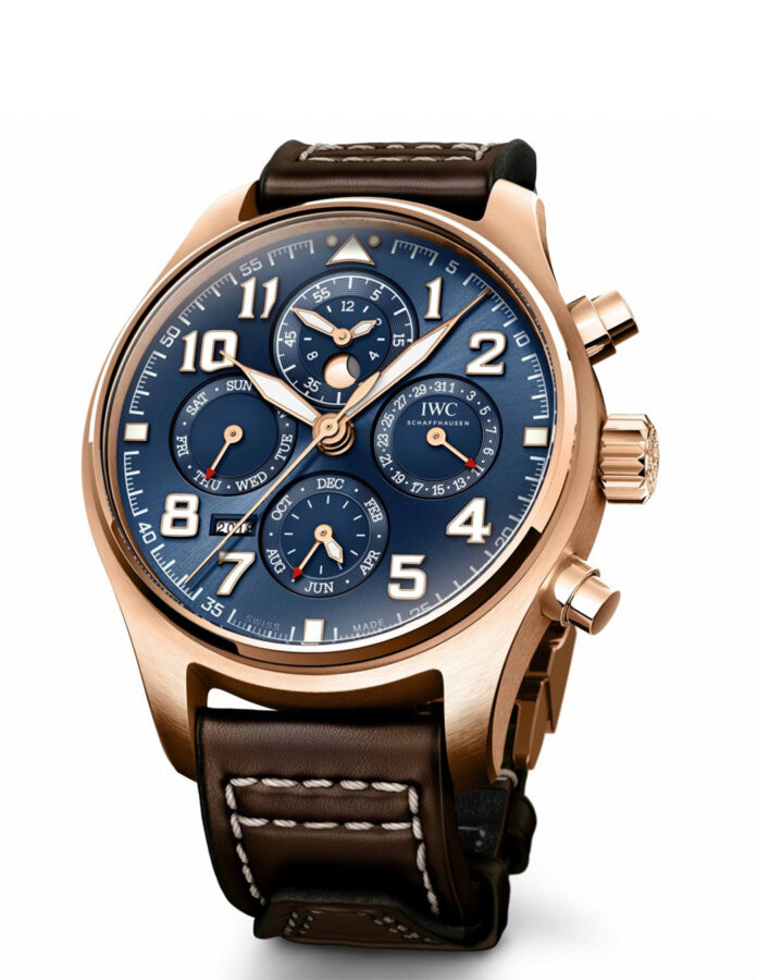 Reloj de oro para hombre IWC Schaffhausen Pilot's Watch Le Petit Prince
