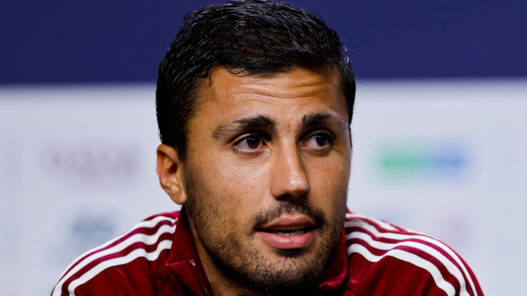 Rodri Hernández, rueda de prensa previa a la final de la Copa del Mundo de la FIFA 2026, 17 de julio de 2026 en Nueva York