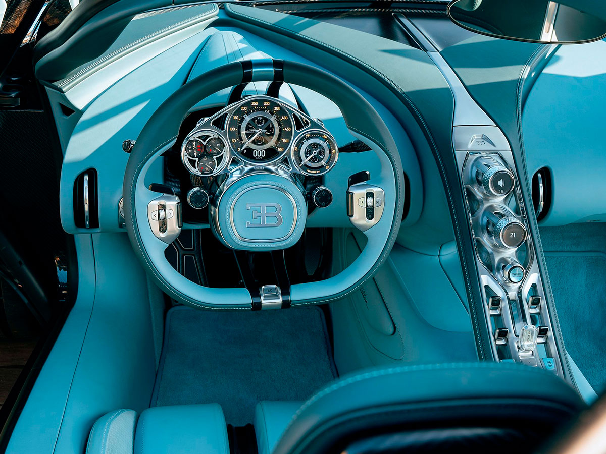 Interior del Bugatti Torubillon