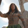 Dwayne Johnson en la versión de acción real de 'Moana' de Disney.