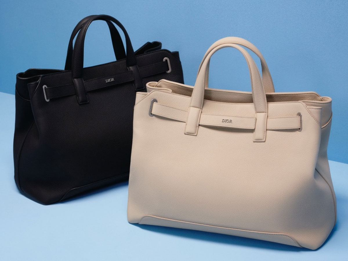 dos bolsos Dior Normandie beige y negro