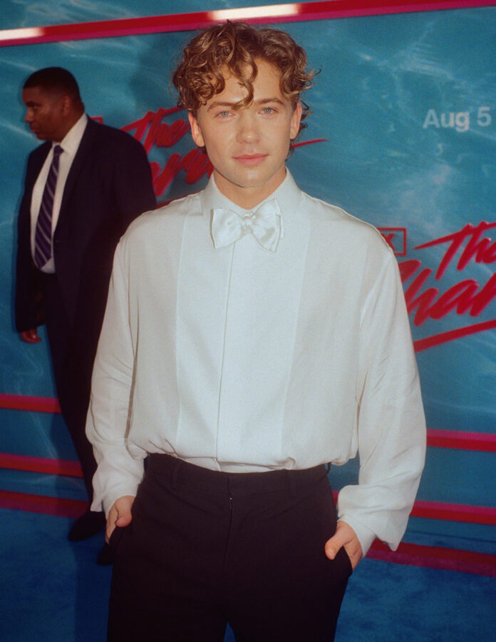 Igby Rigney en la alfombra roja de The Shards celebrada en el SVA Theatre de Nueva York el 27 de julio de 2026