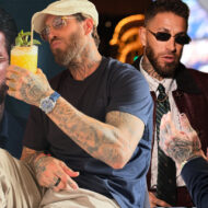 La impresionante colección de relojes de Sergio Ramos: de un modelo de casi de 6 millones a otro con un meteorito Collage que muestra a Sergio Ramos con diferentes relojes
