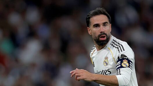 Dani Carvajal con la camiseta del Real Madrid