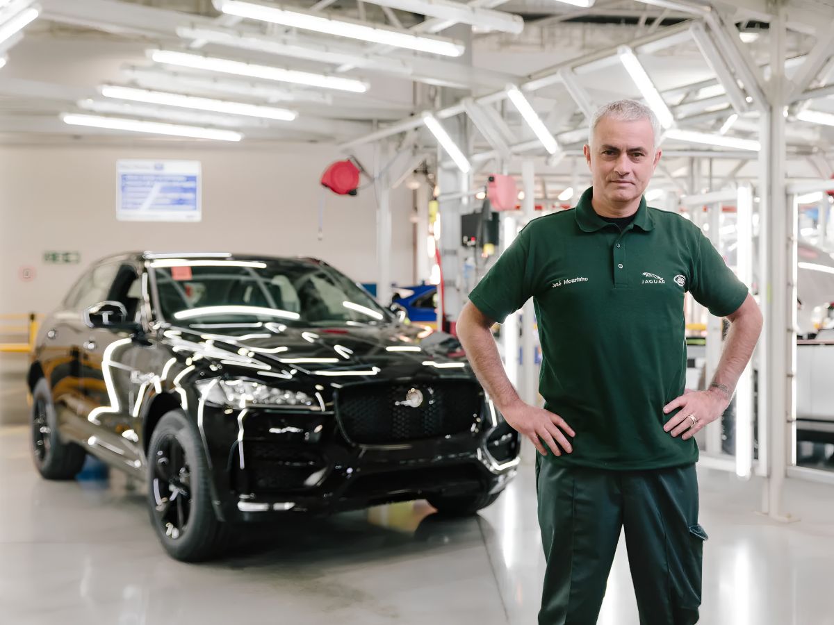 José Mourinho como imagen de marca de Jaguar en 2014