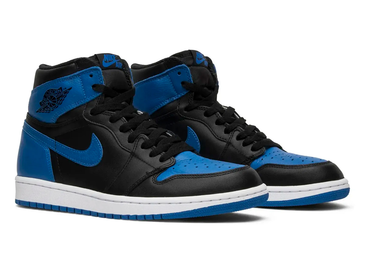 Air Jordan 1 Royal 2026 azules vista perfil
