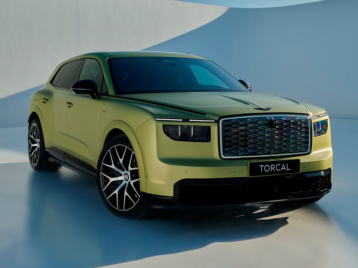 Bentley Torcal verde vista frontal