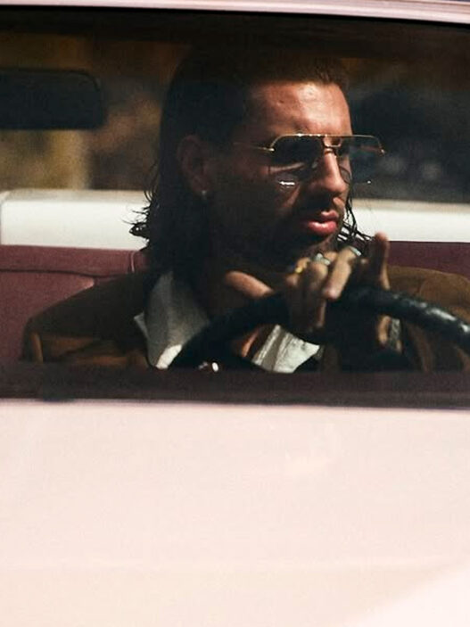 Dominik Szoboszlai al volante de un Cadillac