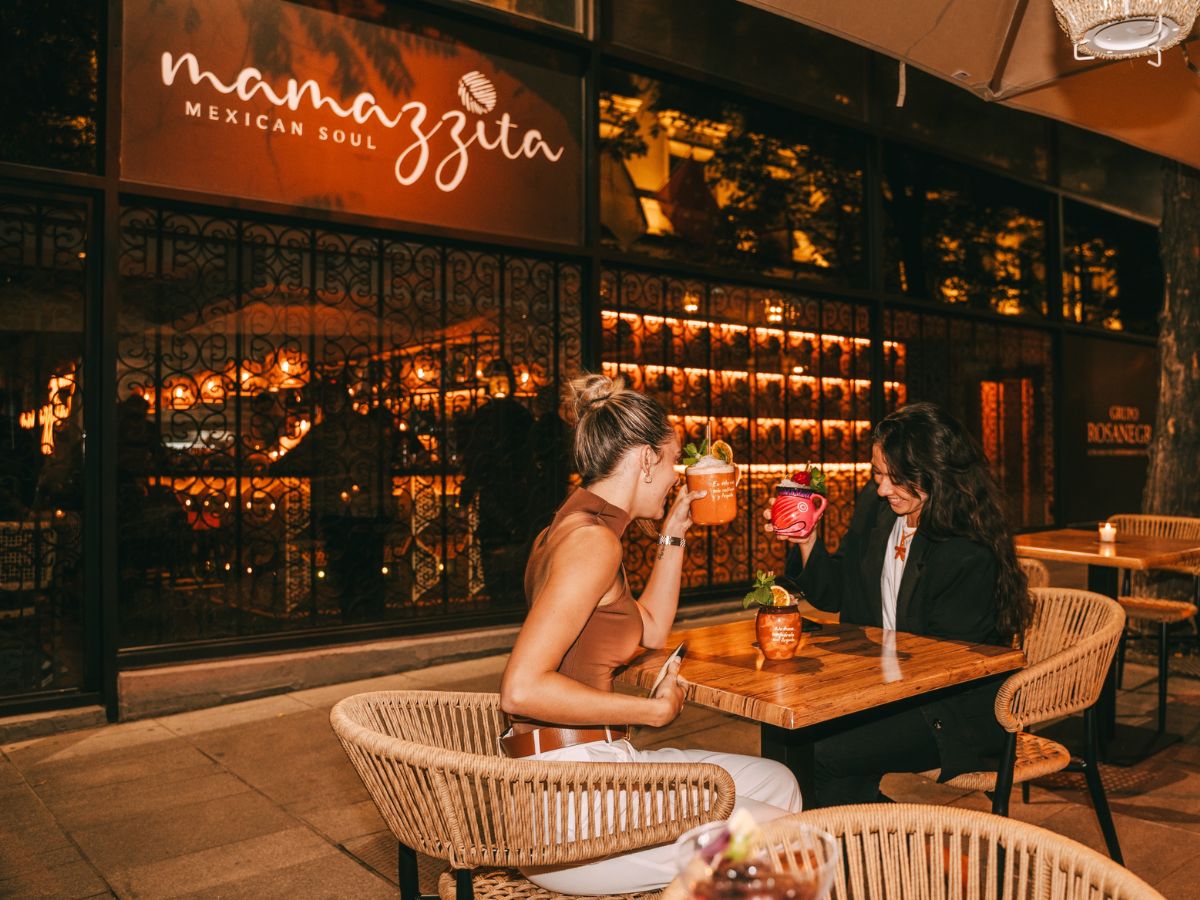 La terraza de Mamazzita en el Paseo de la Castellana