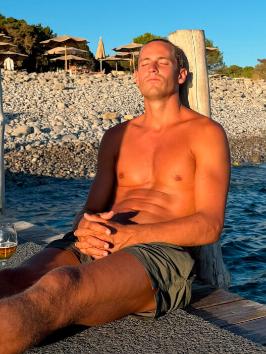 Marcos Llorente foto Instagram en la playa