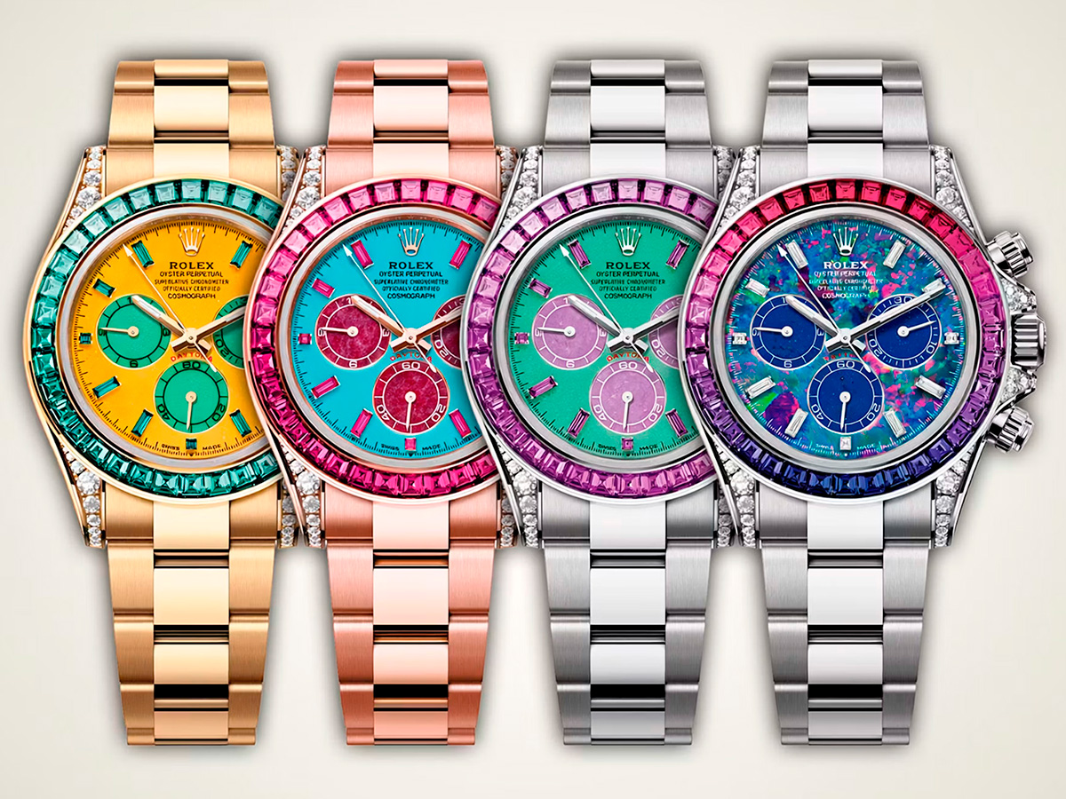 4 relojes Rolex Daytona Four Season
