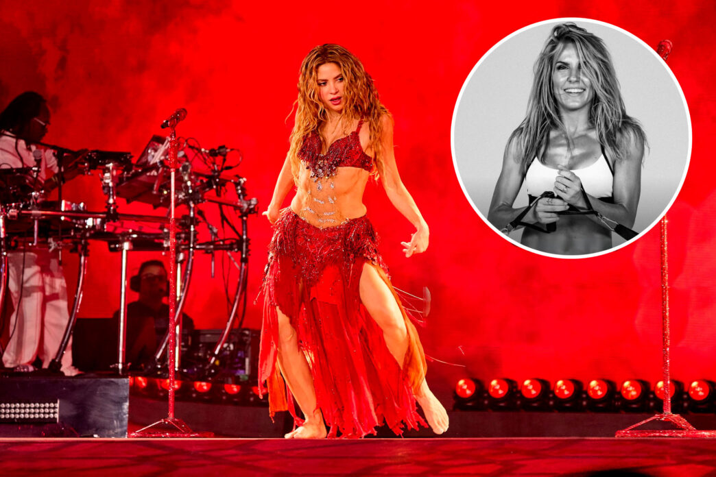 Shakira bailando escenario Makondo Park Madrid