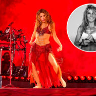 Shakira bailando escenario Makondo Park Madrid