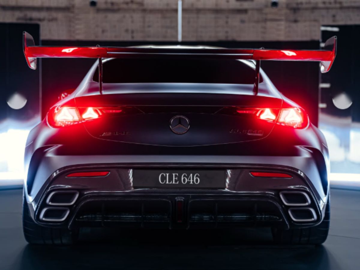 Vista trasera del nuevo Mercedes-AMG CLE 646