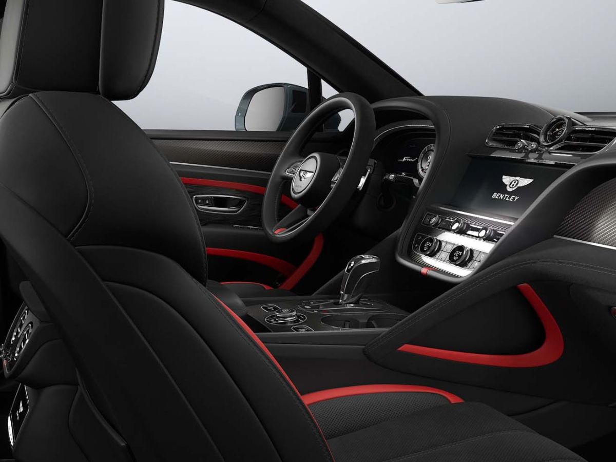 Foto interior del Bentley Bentayga