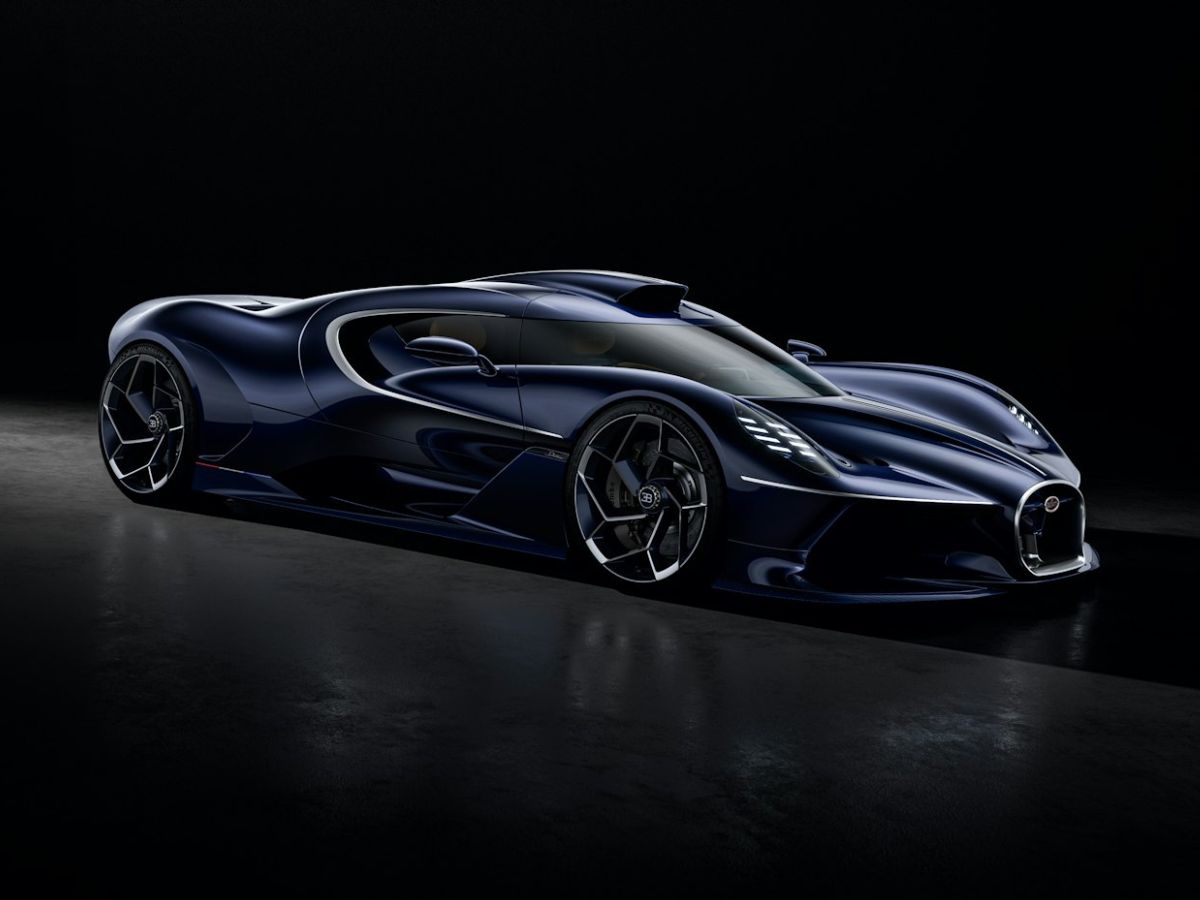 Foto exterior del Bugatti Destrier