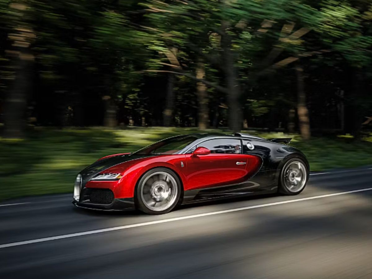 Foto del Bugatti FKP Hommage en carretera