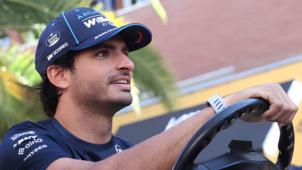 Carlos Sainz en el Gran Premio de España