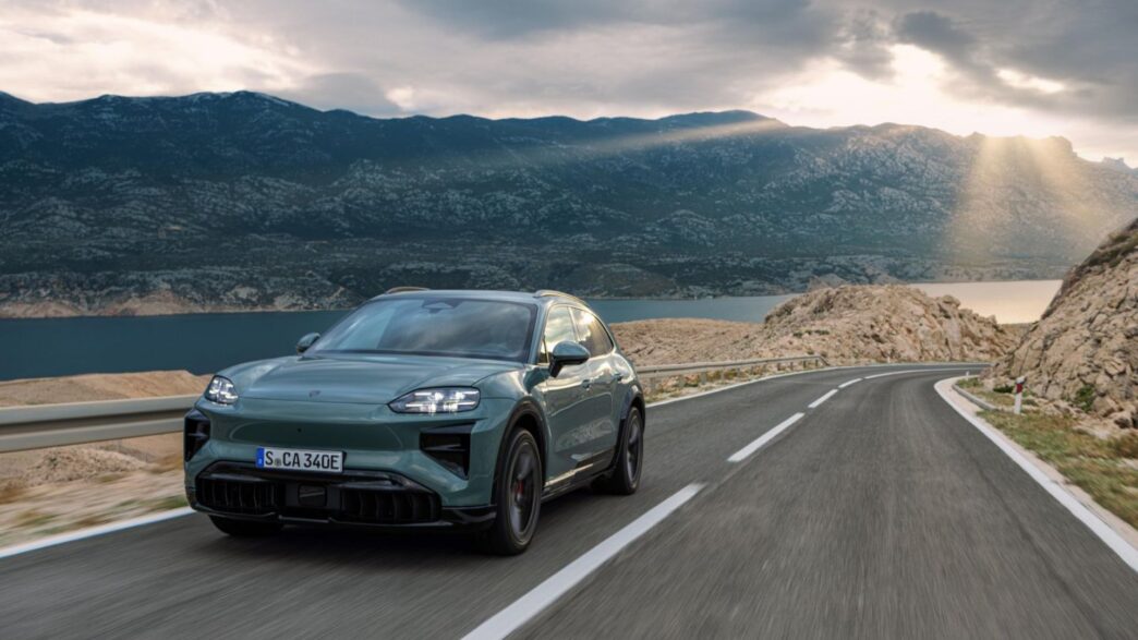 Vista general del Porsche Cayenne eléctrico