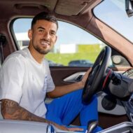Dani Ceballos y su BMW