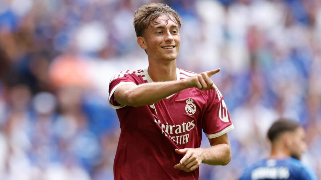 Foto de Dean Huijsen con el Real Madrid