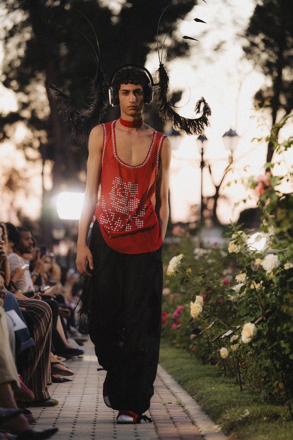 desfile Arcadia de Palomo Spain primavera verano 2027 en Mercedes-Benz Fashion Week Madrid